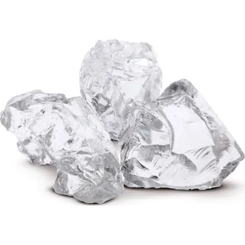 Zahradní dekorace Granulati Zandobbio Lámané sklo čiré Vetro Transparente 100 - 200 mm 10 kg