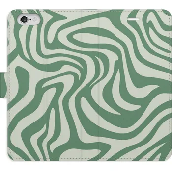 Pouzdro na mobilní telefon Flipové pouzdro iSaprio - Zebra Green 02 - iPhone 6/6S