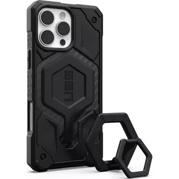 Pouzdro na mobilní telefon Urban Armor Gear Monarch Pro MagSafe Carbon Fiber Case pro Apple iPhone 16 Pro Max černé