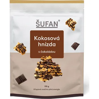 Šufan Kokosová hnízda s čokoládou 170 g