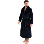 Tmavě modrý chlupatý župan Jack extra 21 20 5952 - S