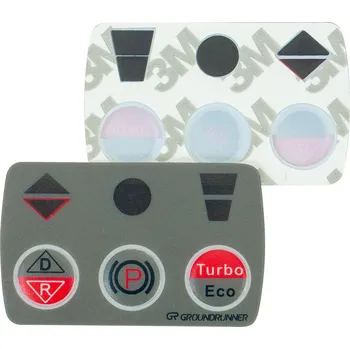 Dálkový ovladač EXTOL PREMIUM nálepka pro ovladač