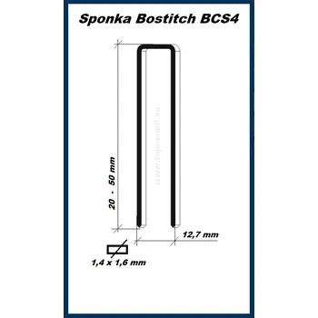 Průmyslová sponka Spony Bostitch BCS4 - 32mm, MIIIFS, S4650 (1163201Z)