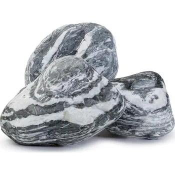 Přírodní kámen Granulati Zandobbio Okrasné valouny Angel Stone 200 - 400 mm (koš) 600 kg