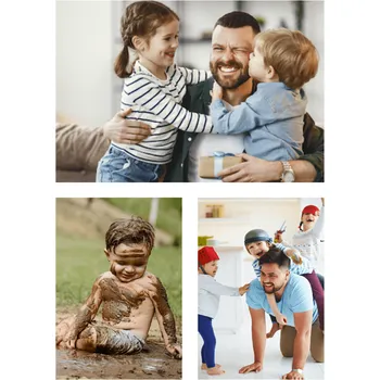 Fotokniha Vyrobte si nejlepší fotoknihu online rychle v modrém designu do 24 hod. Formát A4 na výšku - motiv album