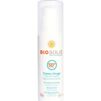Přípravek na opalování Opalovací krém na obličej spf 50+ Eco 50 ml