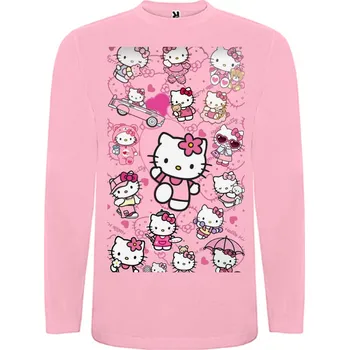 Tričko s dlouhým rukávem Hello Kitty Velikost: 122/128 - 7/8 let