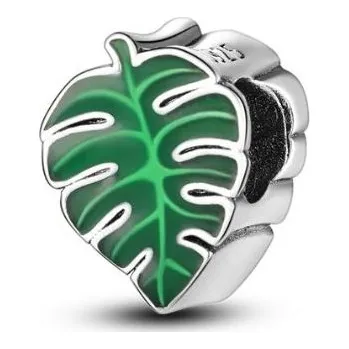 Korálek Prosperk Korálek stříbrný na náramek Monstera S3330