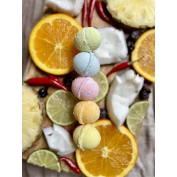 Instantní nápoj MIX - Třpytivá koktejlová bomba Počet kusů Drinkových bomb: 5 ks, Balení: Celofánový sáček - bez krabičky