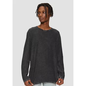 Pánský svetr s.Oliver pánský svetr tmavě šedý Velikost: XXL