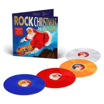 Zahraniční hudba 4LP Various: Rock Christmas (The Very Best Of) CLR 2024 Coloured Blue Red Orange Clear Vinyl New Edition 2024