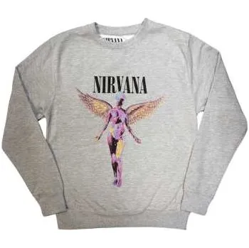 Pánská mikina Merch Nirvana: Nirvana Unisex Sweatshirt: In Utero (medium) M