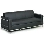 Kožená pohovka třímístná Senator černá
