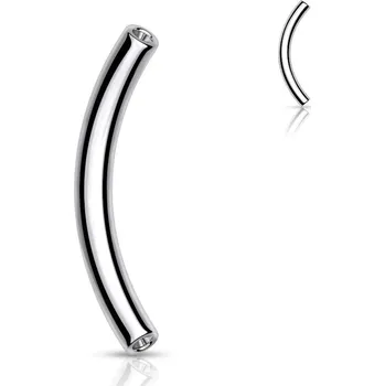 Piercing Šperky4U PUSH IN tyčka k do obočí TITAN - TIT1169-1211