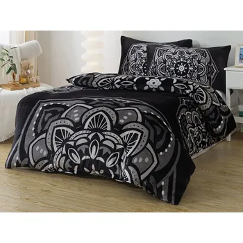 Povlečení XPOSE® Mikroplyšové povlečení KARMA Exclusive 140x200 cm, 70x90 cm, Mikroplyš + Prodloužená možnost vrácení zboží do 50 dnů