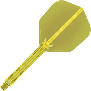 Příslušenství pro šipky Target - darts Letky K-Flex Neon - No6 - Medium - Yellow TRG410051