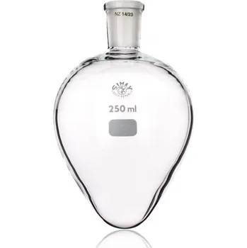 Baňka srdcovitá se zábrusem | SIMAX® (Objem (ml): 10, Výška (mm): 62, Balení (ks): 1)