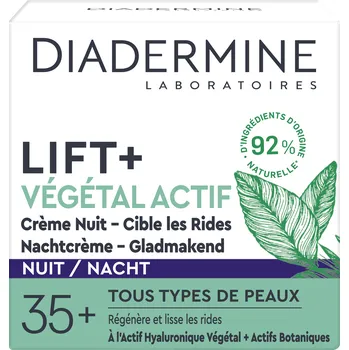 Pleťový krém DIADERMINE LIFT+ VÉGÉTAL ACTIF noční krém anti-age 50ml