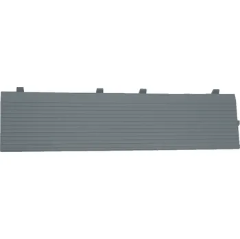 Příslušenství pro zahradní stavbu Ukončovací profil - nájezd k plastové podlaze GREY