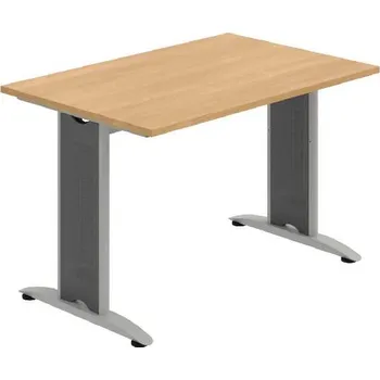 Kancelářský vozík HOBIS kancelářský stůl jednací rovný - FJ 1200, dub + doprava zdarma