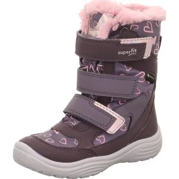 Dívčí zimní obuv Dívčí zimní boty CRYSTAL Purple/Pink Gore-Tex, Superfit,1-009090-8510 - 29