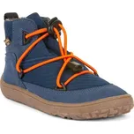 Chlapecké celoroční barefoot boty TEX TRACK Denim Froddo G3110257-1 - světle modrá - 41