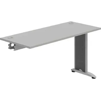Kancelářský vozík HOBIS spojovací stůl - FE 1400 R, šedá + doprava zdarma