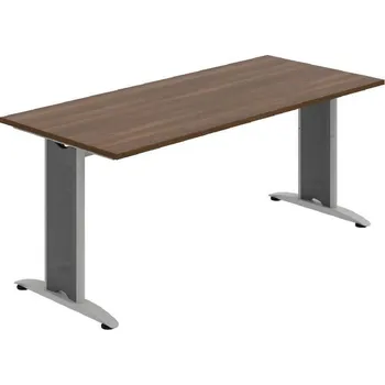 Kancelářský vozík HOBIS kancelářský stůl jednací rovný - FJ 1800, ořech + doprava zdarma