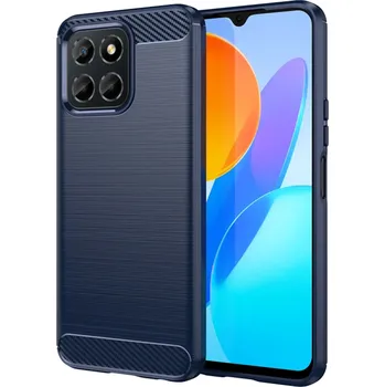 Pouzdro na mobilní telefon Techsuit Kryt Honor X6 / X8 5G / 70 Lite, Armored Carbon modrý