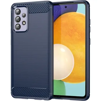 Pouzdro na mobilní telefon Techsuit Kryt Samsung Galaxy A23 4G / A23 5G Armored Carbon modrý
