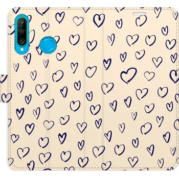 Pouzdro na mobilní telefon Flipové pouzdro iSaprio - Heart Light 02 - Huawei P30 Lite