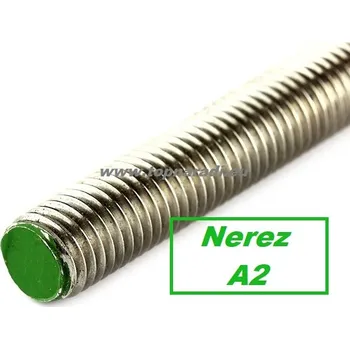 Závitová tyč M20 x 1000 mm závitová tyč, NEREZ A2, DIN976