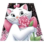 Disney Dětský kusový koberec 120x160 cm - Kočička Marie s květinou