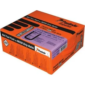 Dílna Hřebíky 3,1x90 Hladké ZN s plynem, Paslode IM350/90 Plus