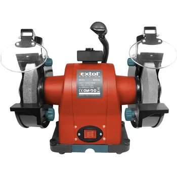 stolní bruska EXTOL PREMIUM, bruska stolní dvoukotoučová, 520W, 8892120