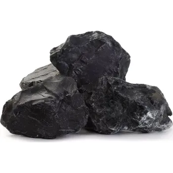 Přírodní kámen Granulati Zandobbio Okrasný lámaný kámen Nero Ebeno 200 - 400 mm (koš) 600 kg