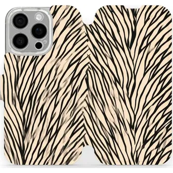 Pouzdro na mobilní telefon Flipové pouzdro Mobiwear - Apple iPhone 16 Pro - VA52S V koruně stromu (Knížkové flip pouzdro, obal, kryt na mobil Apple iPhone 16 Pro - VA52S V koruně stromu, materiál Umělá kůže + TPU - ochrana 360°, stojánek, silikonová vanička, magnetické zavírání)