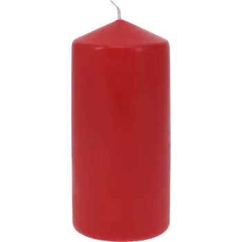 Svíčka Home Styling Collection Svíčka z parafínu, Ø 7 x 15 cm, červená