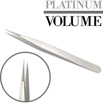 Péče o řasy a obočí Diva LASHES Pinzeta VOLUME PLATINUM rovná
