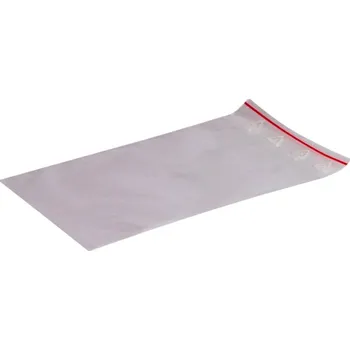 Sáček na potraviny Sáček rychlouzavírací PE 80x120/0,04 -s dírkou pro zavěšení, 100 ks