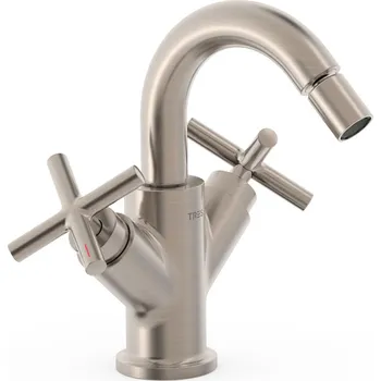 Tres Mont Blanc bidetová baterie stojící ocel 28312001AC