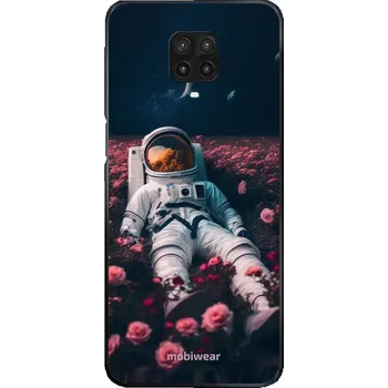 Pouzdro na mobilní telefon Prémiový lesklý kryt Mobiwear Glossy na mobil Xiaomi Redmi Note 9 Pro / Note 9S - G002G Astronaut v růžích (Mobiwear Glossy obal, pouzdro, kryt na mobilní telefon Xiaomi Redmi Note 9 Pro / Note 9S - G002G Astronaut v růžích)