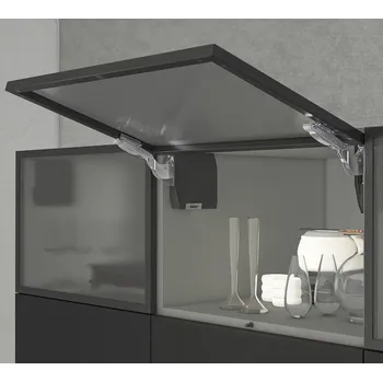 Nábytkové kování Blum Sada Aventos HK-S ALU mechanismus: slabý, krytka: šedá světlá