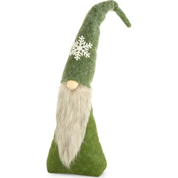 Vánoční dekorace Vánoční figurka ELFIE MAX SKŘÍTEK zelený 87 cm Mybesthome Výška 87 cm