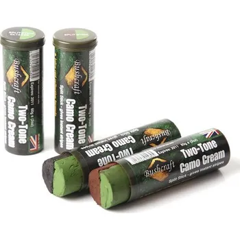 Speciální výtvarná barva Bushcraft - GB -V.O. Kamuflážní barvy na obličej - zelená/černá - 30g