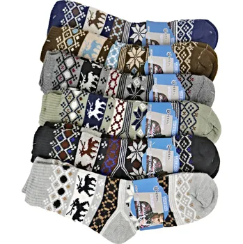 PESAIL Pánské termo ponožky s beránkem MC25 Velikost: 43 - 47