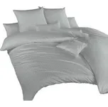 Dadka Povlečení krep Šedý UNI 140x200, 70x90 cm