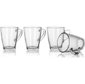 VALUE Sada skleněných hrnků 160ml 4ks