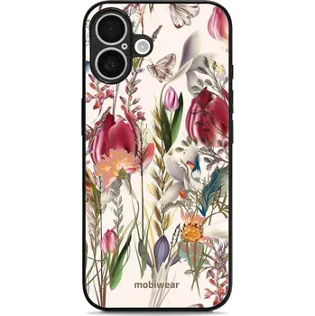 Pouzdro na mobilní telefon Lesklý kryt Mobiwear Glossy - Apple iPhone 16 Plus - G031G - Rozkvetlá louka (Prémiové lesklé pouzdro, obal, kryt Mobiwear Glossy na mobil Apple iPhone 16 Plus - G031G - Rozkvetlá louka, materiál Plast + TPU silikon - krytí po všech stranách, neošoupateln