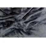 Tegatex Prostěradlo mikroflanel SLEEP WELL® - tmavě šedá Velikost: 180*200 cm
